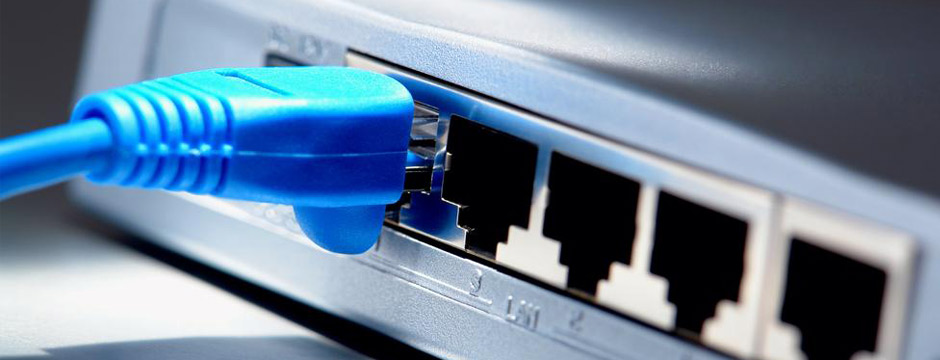 اتصال تلویزیون هوشمند به اینترنت با کابل LAN