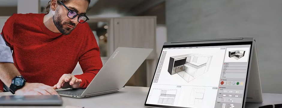 Lenovo Yoga 9i Gen 8، بهترین لپ تاپ لمسی لنوو