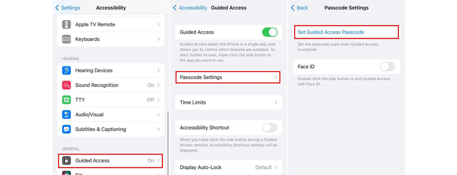 استفاده از Guided Access برای قفل کردن برنامه در ایفون