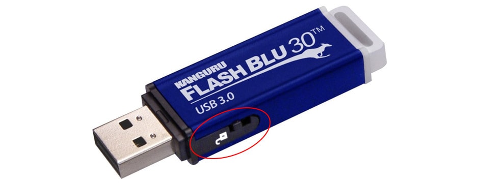 قرار گرفتن USB در حالت حفاظت از نوشتن