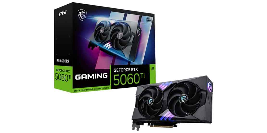 کارت گرافیک MSI RTX 5060 Ti GAMING OC 8GB
