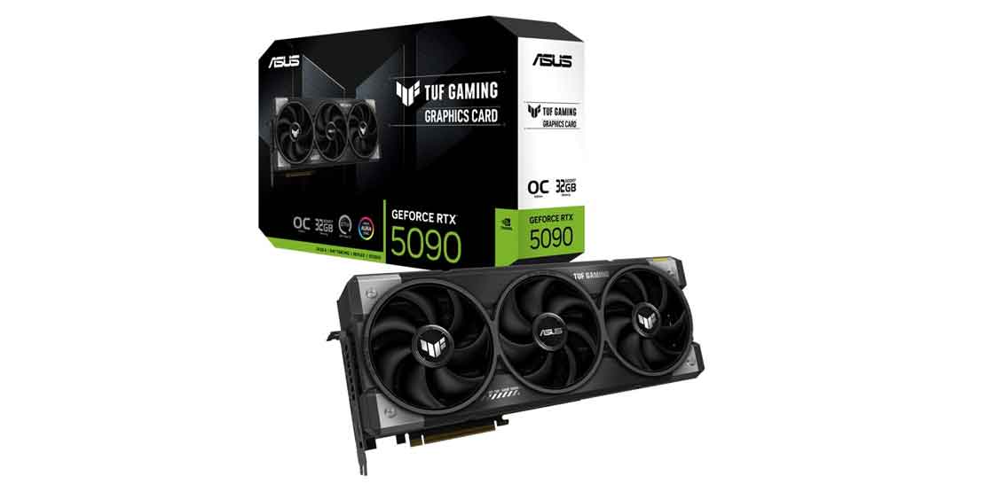 کارت گرافیک RTX 5090 ASUS TUF GAMING OC 32GB