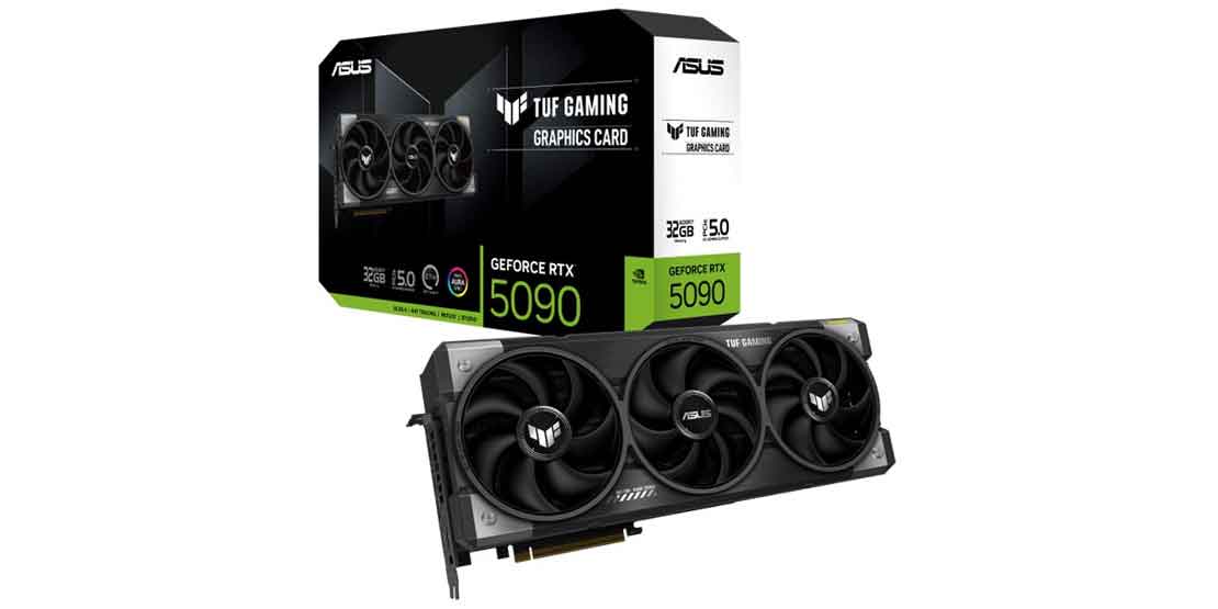کارت گرافیک ایسوس rtx 5090 tuf gaming