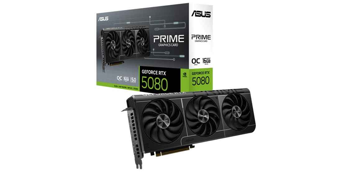 کارت گرافیک ایسوس rtx 5080 prime oc