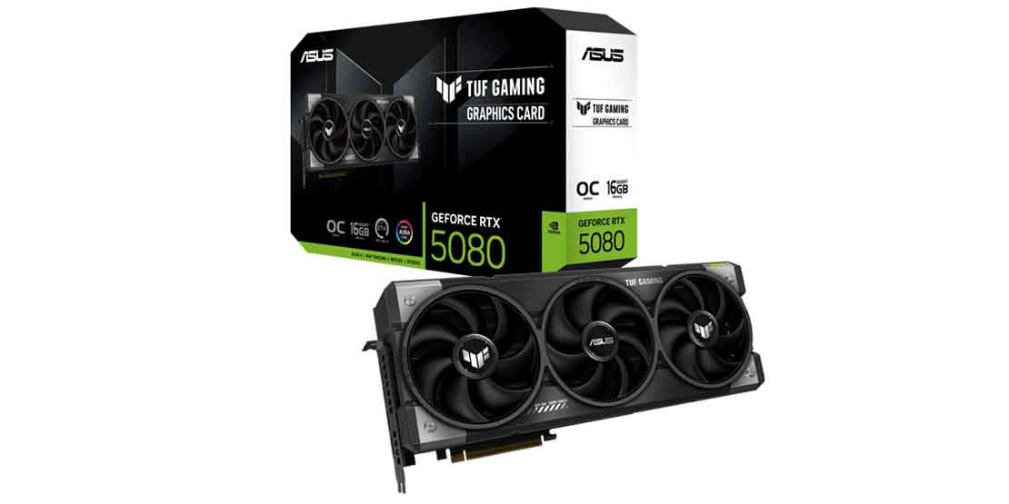 کارت گرافیک ایسوس rtx5080 tuf gaming oc