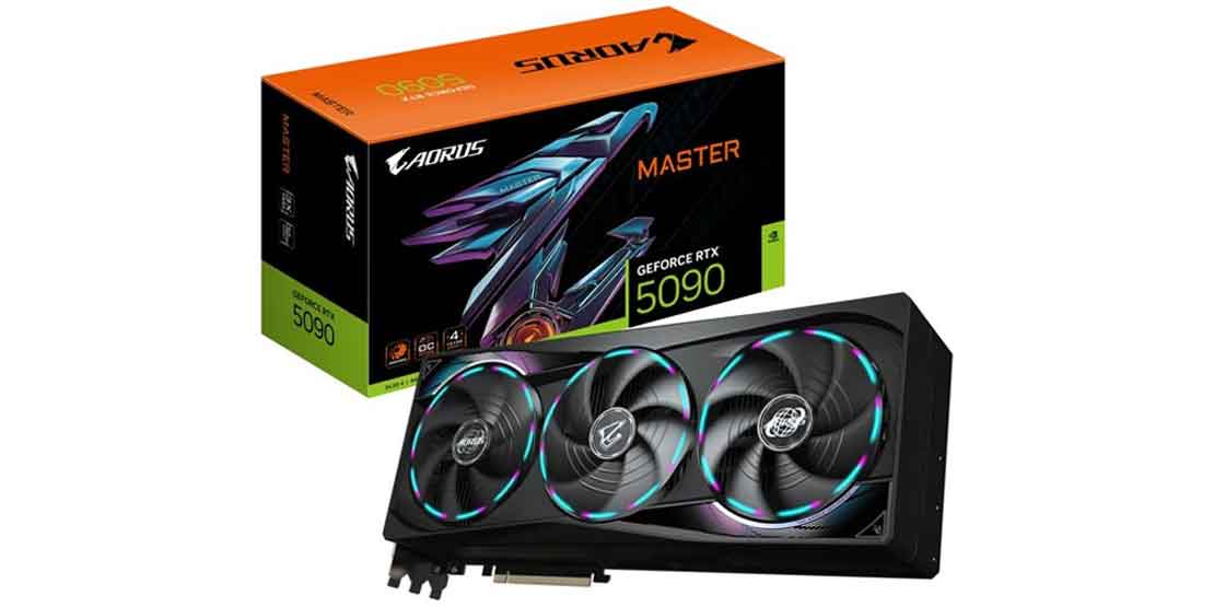 کارت گرافیک گیگابایت aorus-master-rtx5090