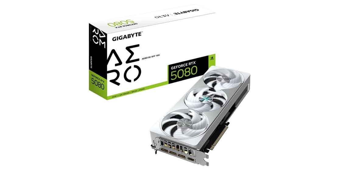 کارت گرافیک rtx5080-gigabyte-aero-oc-sff