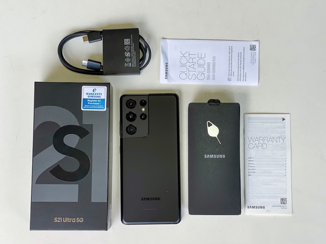 اقلام همراه گوشی سامسونگ Galaxy S21 Ultra 5G