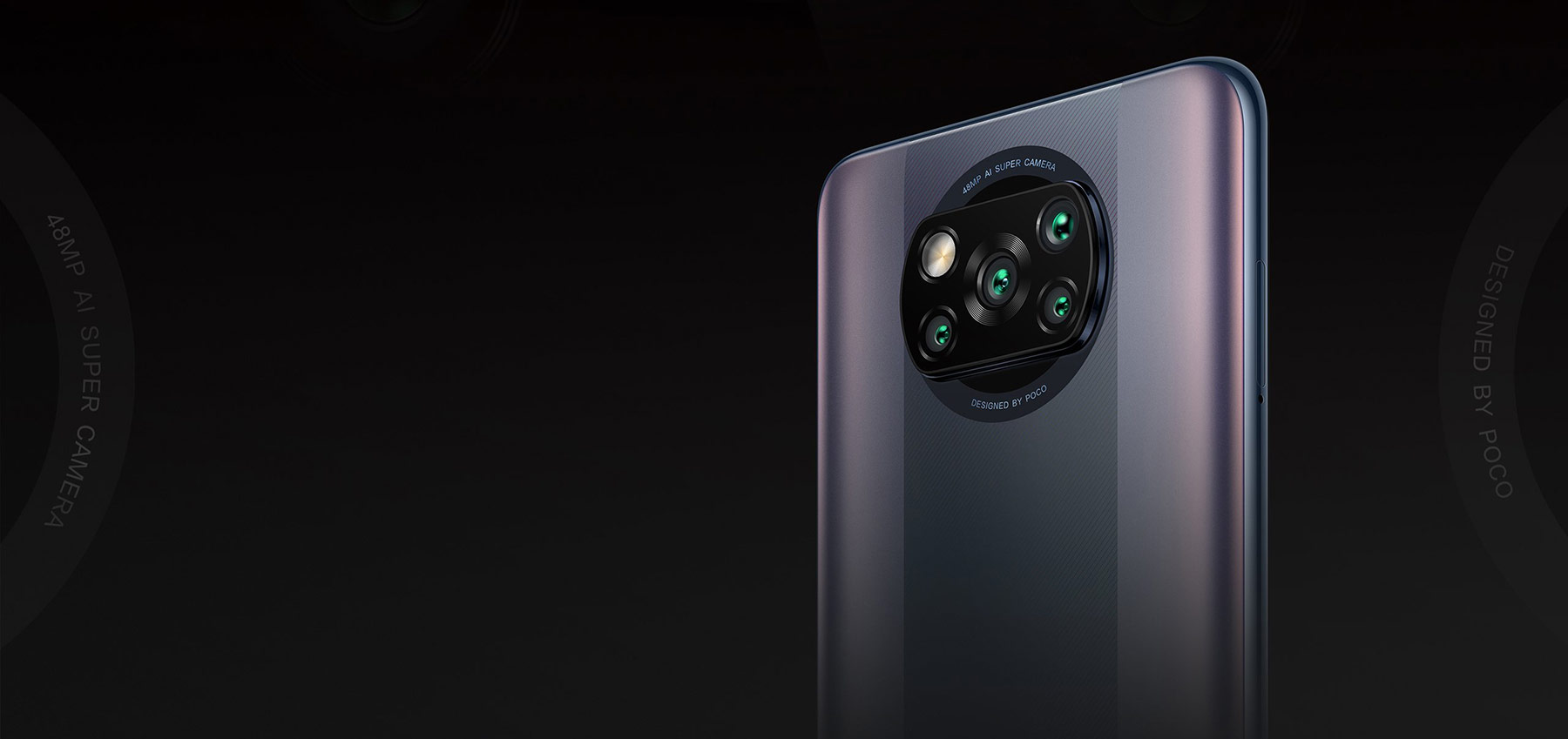 دوربین چهارگانه گوشی شیائومی Poco X3 Pro