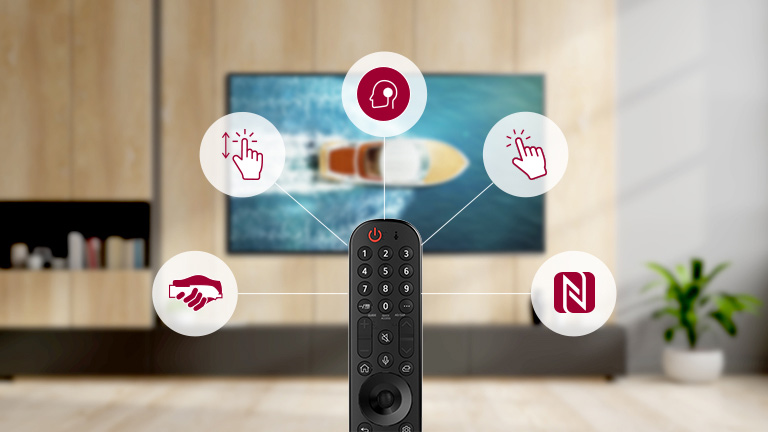 قابلیت magic remote در تلویزیون ال جی OLED 55G1
