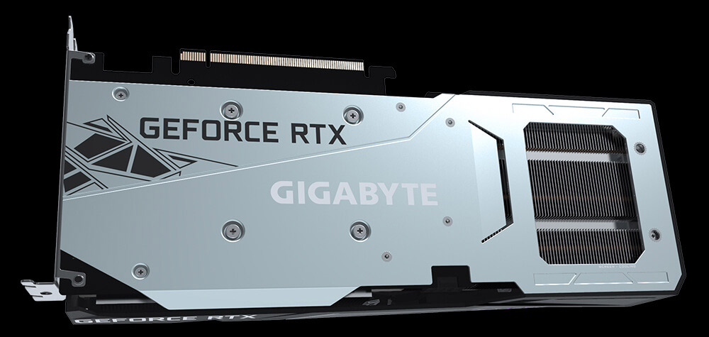 طراحی بدنه کارت گرافیک گیگابایت GeForce RTX 3060 GAMING