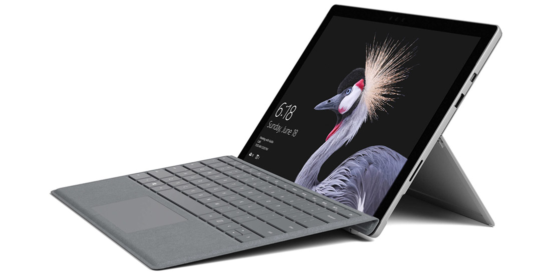 طراحی ظریف و باریک Surface Pro 5