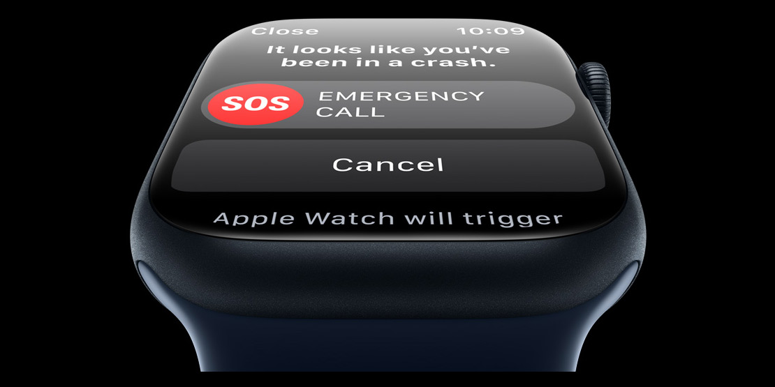 تشخیص تصادف در ساعت هوشمند اپل
