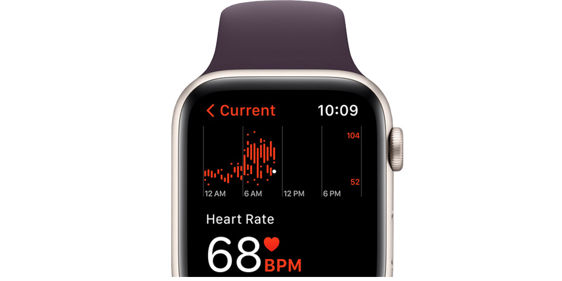 بررسی عملکرد بدن با Apple Watch SE 2022
