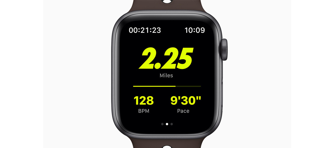 پشتیبانی ساعت هوشمند اپل واچ سری 6 نایک از برنامه Nike Run Club