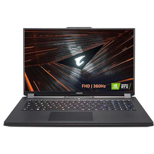 لپ تاپ اپن باکس گیگابایت گیمینگ 17.3 اینچ AORUS 17 Core i9-12900H FHD