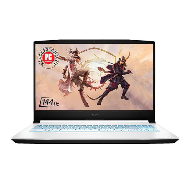 نمای لپ تاپ ام اس آی گیمینگ 15.6 اینچ SWORD 15 Core i7-11800H FULL HD (اپن باکس) از روبرو