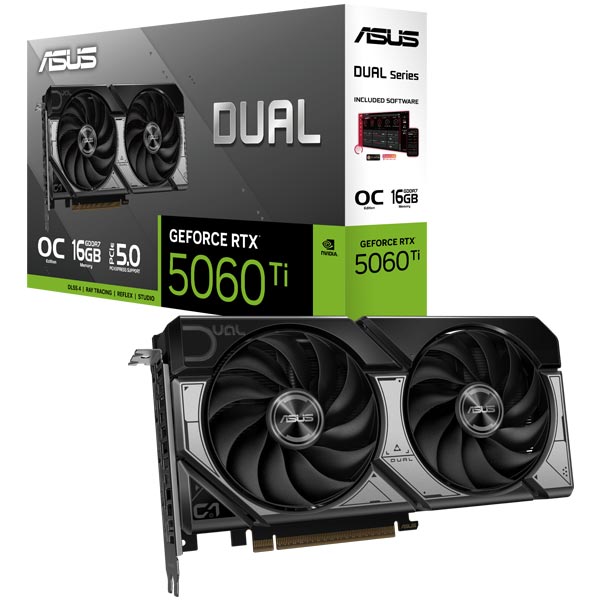 کارت گرافیک RTX 5060 Ti ASUS Dual OC 16GB