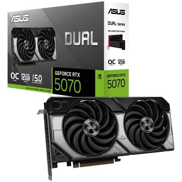 کارت گرافیک RTX 5070 ASUS Dual OC 12GB