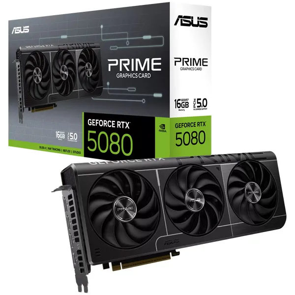 کارت گرافیک RTX 5080 ASUS PRIME 16GB