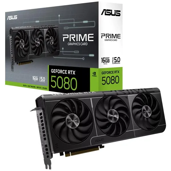 کارت گرافیک RTX 5080 ASUS PRIME 16GB