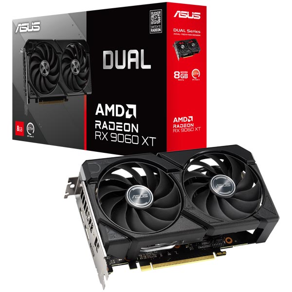 کارت گرافیک RX 9060 XT ASUS Dual 8GB