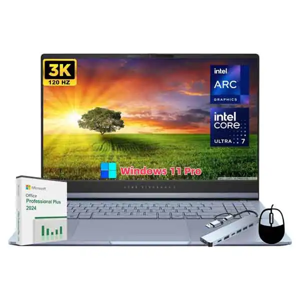 لپ تاپ استوک ایسوس 15.6 اینچ Vivobook S15 Ultra7-155H 2K