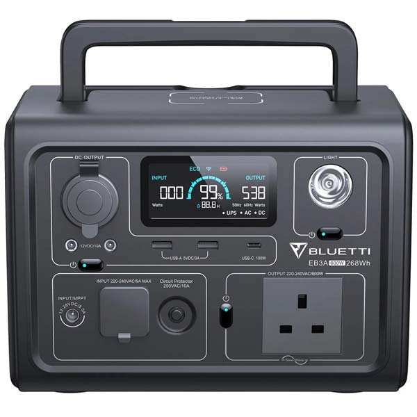 پاور استیشن BLUETTI EB3A 600W 268Wh