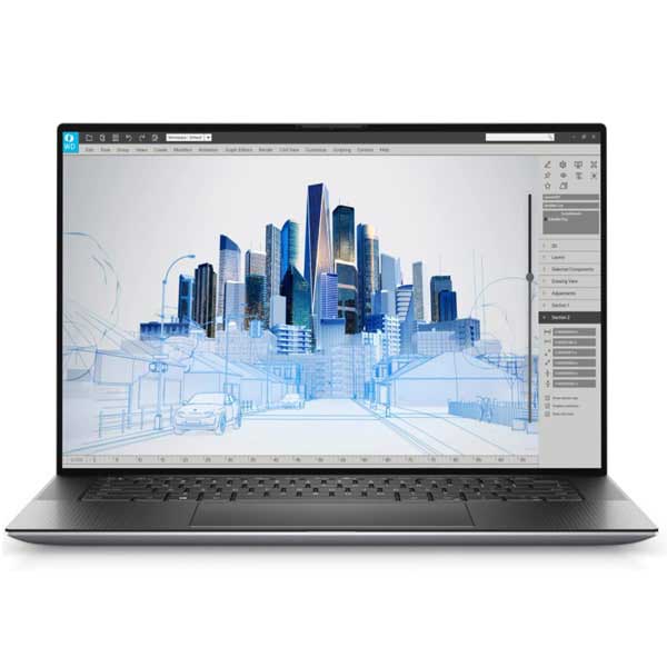 لپ تاپ استوک دل 15.6 اینچ Precision 5560 Core i7-11800H لمسی 4K