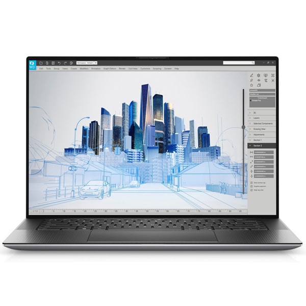 لپ تاپ استوک دل 15.6 اینچ Precision 5550 Core i7-11850H FULL HD