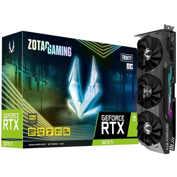 کارت گرافیک RTX 3070 Ti ZOTAC GAMING Trinity OC 8GB