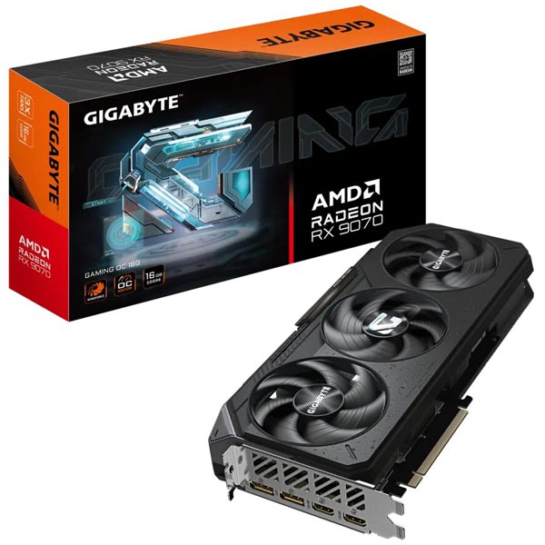 کارت گرافیک RX 9070 GIGABYTE GAMING OC 16GB