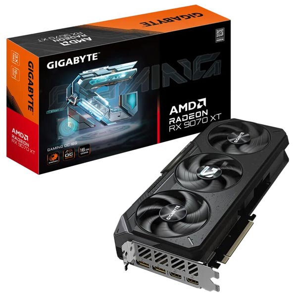 کارت گرافیک RX 9070 XT GIGABYTE GAMING OC 16GB