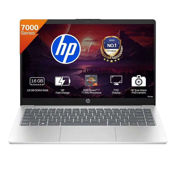 لپ تاپ اپن باکس اچ پی HP Laptop 14 Ryzen7-7730U