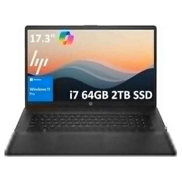 لپ تاپ اپن باکس اچ پی 17.3 اینچ Laptop 17 Core i7-1355U FHD