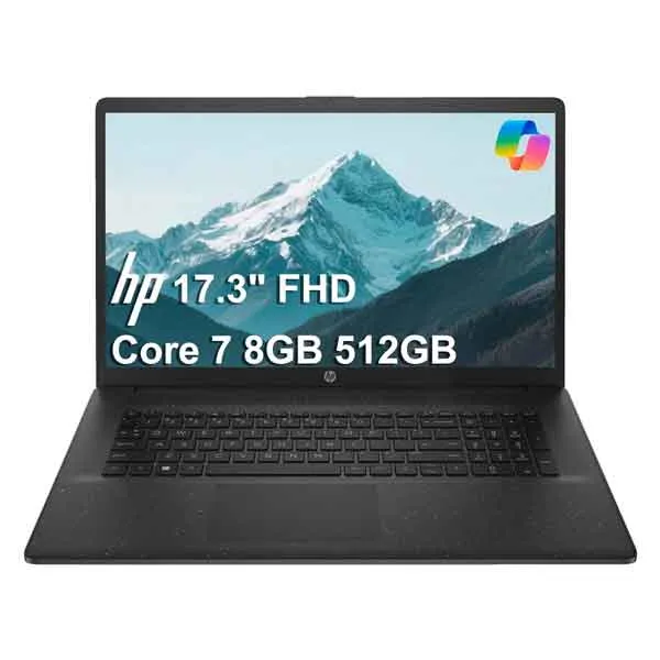 لپ تاپ اپن باکس اچ پی 17.3 اینچ Laptop 17 Core i7-150U FHD