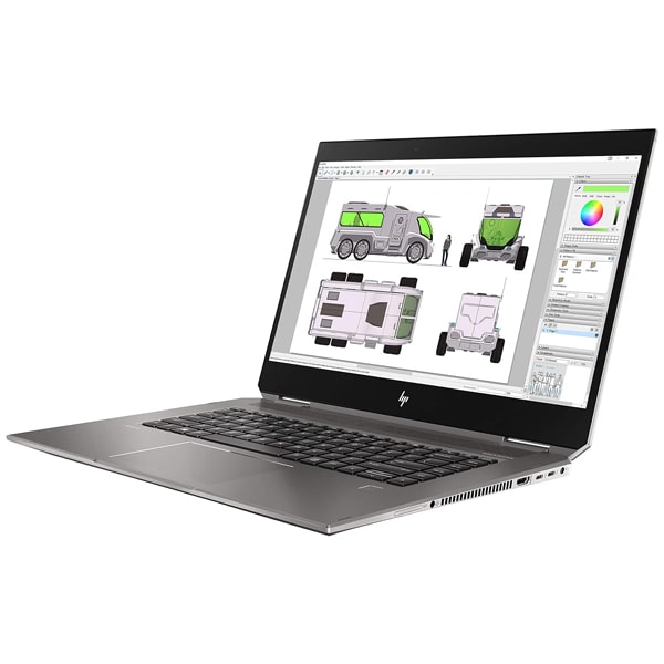 لپ تاپ استوک اچ پی 15.6 اینچ Zbook studio x360 G5 Core i7-8850h لمسی 4k
