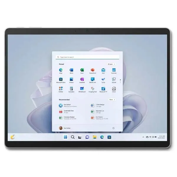 لپ تاپ مایکروسافت سرفیس استوک 13 اینچ Surface Pro 9 Core i5-1245U لمسی 3K