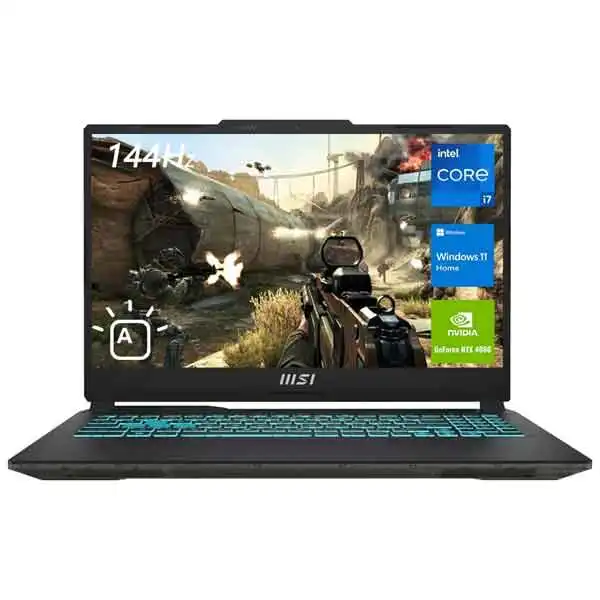 لپ تاپ استوک ام اس آی گیمینگ 15.6 اینچ Cyborg 15 A12VF Core i7-12650H FHD