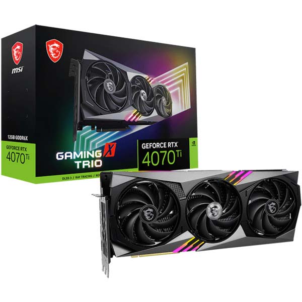 کارت گرافیک RTX 4070 Ti MSI GAMING X TRIO 12GB