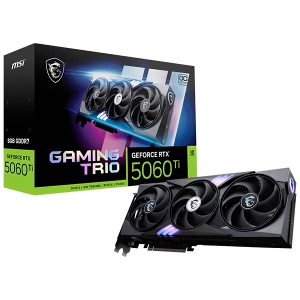 کارت گرافیک RTX 5060 Ti MSI GAMING TRIO OC 8GB