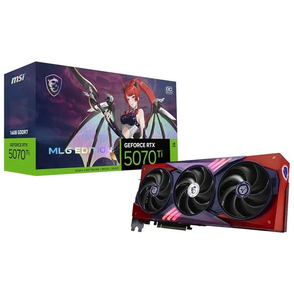 کارت گرافیک RTX 5070 Ti MSI MLG EDITION OC 16GB