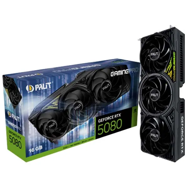 کارت گرافیک RTX 5080 Palit GamingPro 16GB
