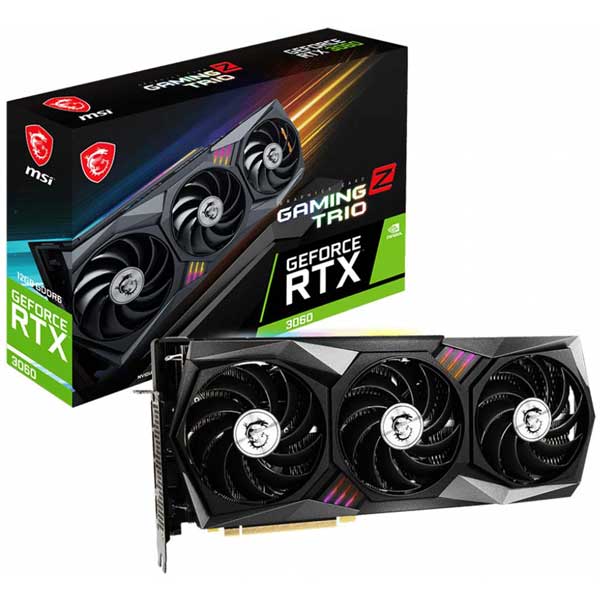کارت گرافیک RTX 3060 MSI GAMING Z TRIO 12GB
