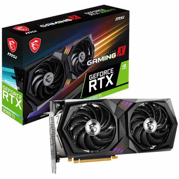 کارت گرافیک RTX 3060 Ti MSI GAMING X 8GB