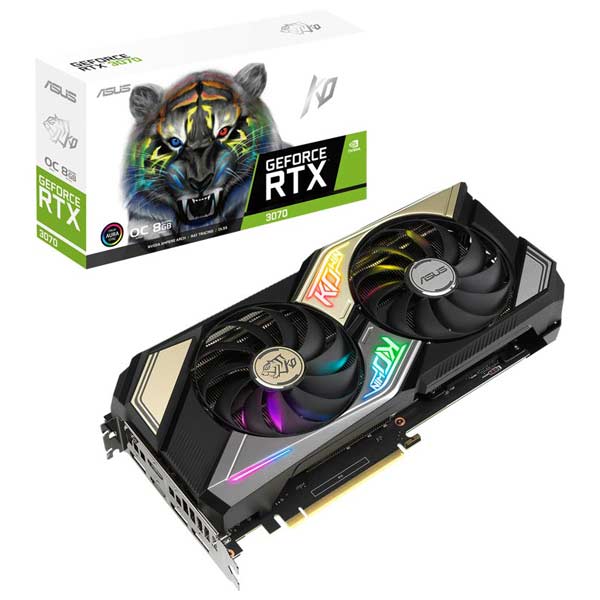 کارت گرافیک RTX 3070 ASUS Edition KO OC 8GB