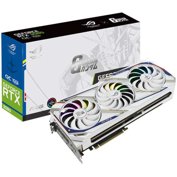 کارت گرافیک RTX 3080 ASUS ROG STRIX GUNDAM OC 10GB