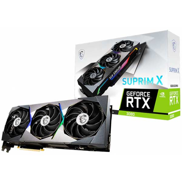 کارت گرافیک RTX 3080 MSI SUPRIM X 10GB