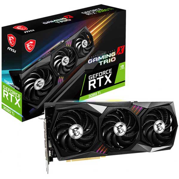 کارت گرافیک RTX 3080 Ti MSI GAMING X TRIO 12GB