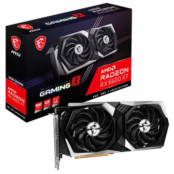 کارت گرافیک MSI Radeon RX 6600 XT GAMING X